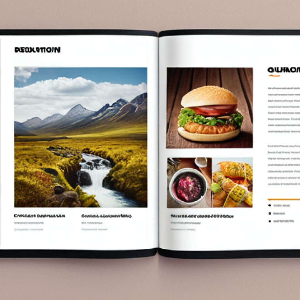 **Prompt:** Clean and professional portfolio design showcasing user-friendly navigation, responsive layout, and appealing visual elements (color palette, typography, imagery).