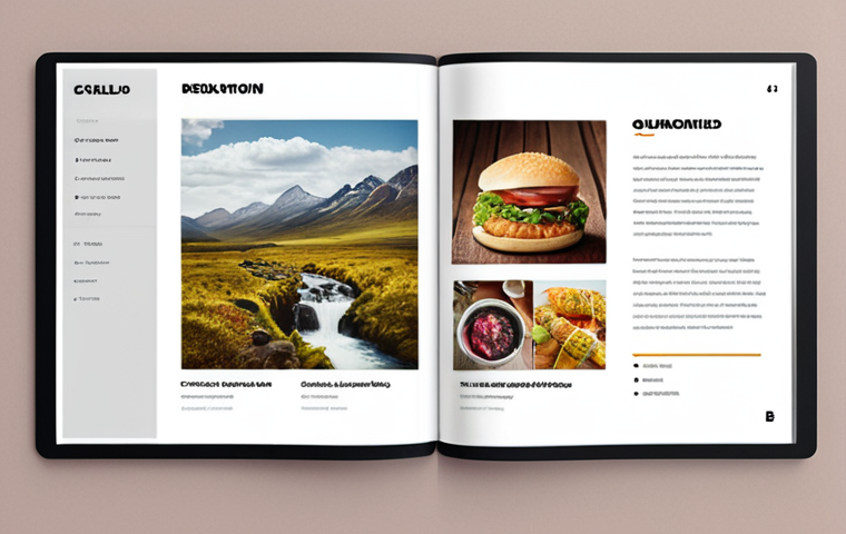 **Prompt:** Clean and professional portfolio design showcasing user-friendly navigation, responsive layout, and appealing visual elements (color palette, typography, imagery).